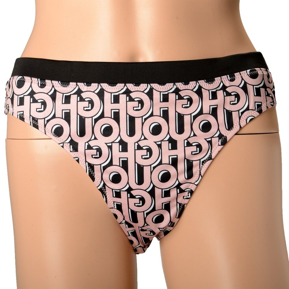 Hugo Boss Women's "Mid Rise New Retro" Swim Bikini Swimwear US XL IT 46